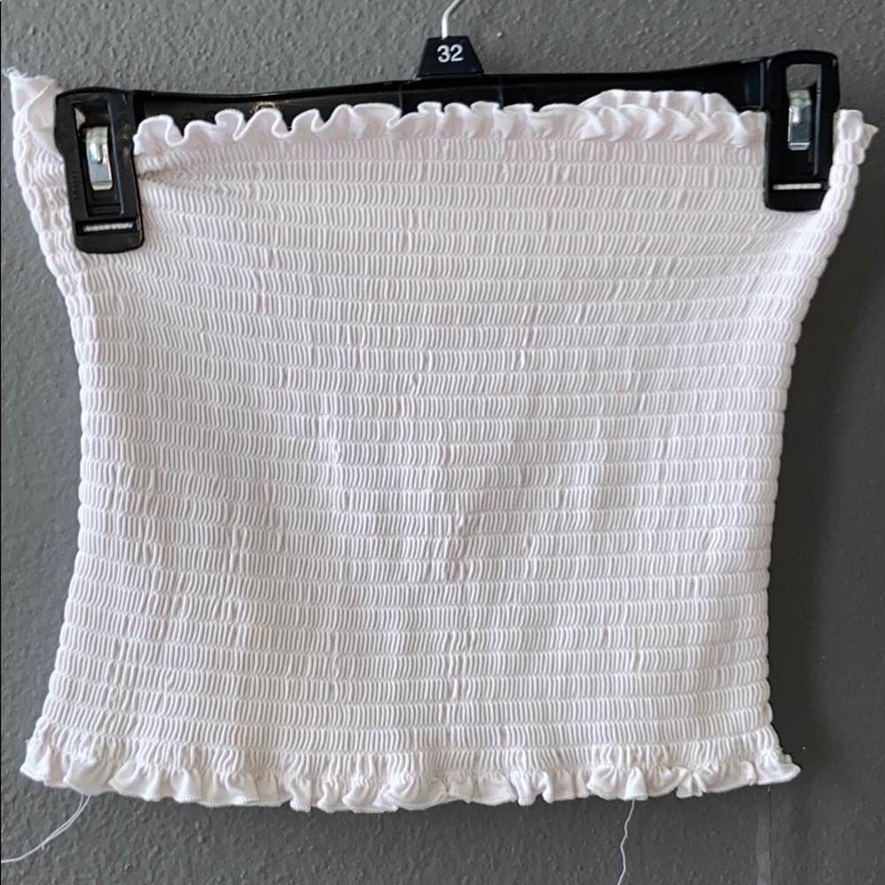 white tube top